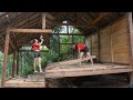 Full Video: Build LOG CABIN - TIMELAPSE: START to FINISH Alone Building Wooden House