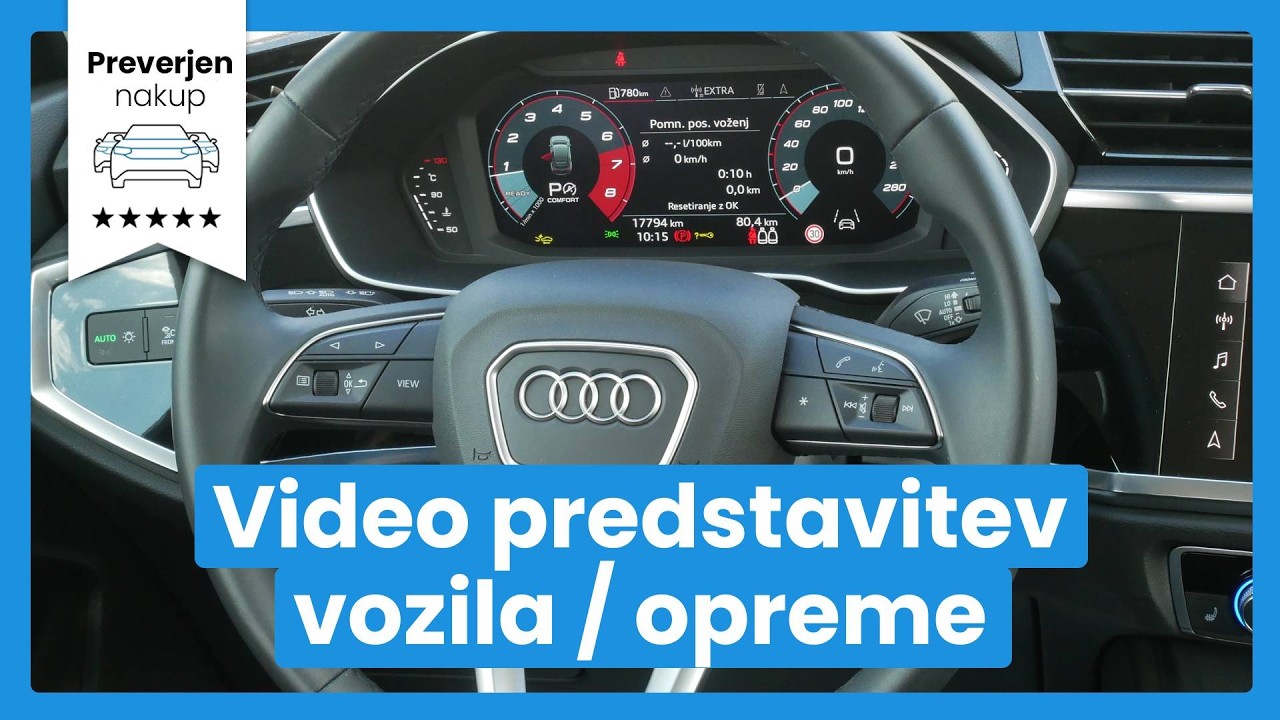 Audi Q3 Sportback 35 TFSI S line - SLOVENSKO VOZILO