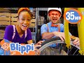 Blippi And Meekah Go On A Bike Ride BEST OF BLIPPI TOYS Educational Videos For Kids