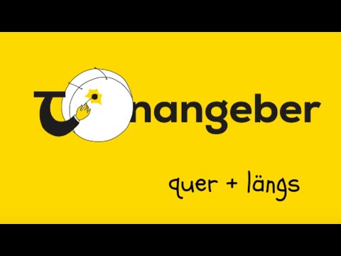 Tonangeber digital „quer und längs“