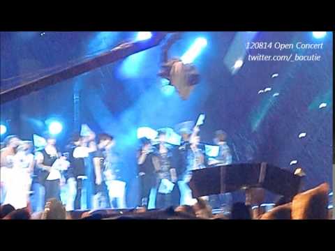 120814 Open Concert - Ending (EXO-K) 1