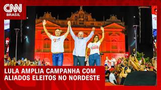 Vídeo: Lula reforça equipe para o 2° turno com campanhas vencedoras no Nordeste | CNN 360°