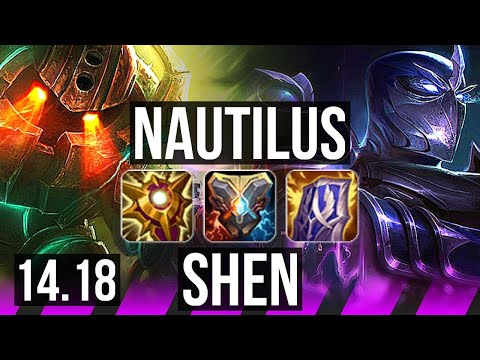 NAUTILUS & Kai'Sa vs SHEN & Jhin (SUP) | 8k comeback, 4/3/29 | BR Grandmaster | 14.18