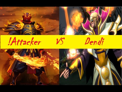 Dota 2 - !Attacker 8400 vs Dendi 7300 - Ranked Match