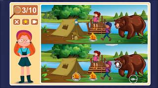 Viki Spotter: Camping, Level 5 Walkthrough, 1080p/60FPS.