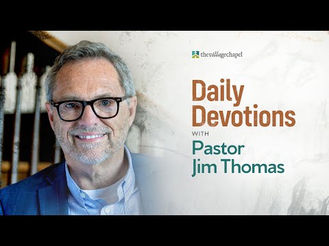 Daily Devotions with Pastor Jim - Dane Ortlund on Psalm 40
