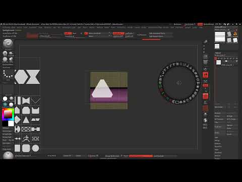 Booleans And Spotlight in ZBrush