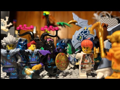 LEGO Ninjago Dragons Rising Season 2 Young Dragon Riyu set stopmotion 🕺🐲