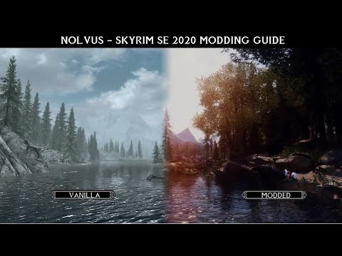 SKYRIM SE Ultra Modded 4K 2020 - Nolvus Modding Guide Trailer