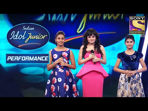 Trio Create Magic On 'Main Heroine Hoon' | Indian Idol Junior 2