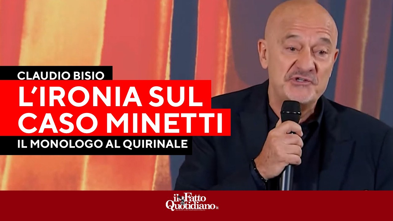 L'ironia di Claudio Bisio sul caso Minetti: "C'è chi dice che l'inchiesta l'abbia fatta Sorrentino"