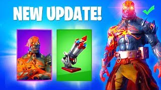 SECRET SNOWFALL SKIN STAGE 3 KEY, BOTTLE ROCKETS, FORAGED CAMPFIRE IS COMING THIS PATCH (Fortnite)