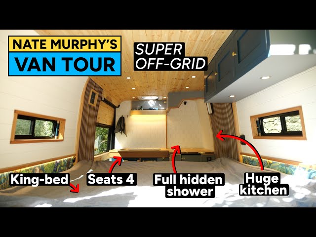 VAN TOUR // My Latest Van Conversion + Disappearing Shower! SDDEFAULT Thumbnail