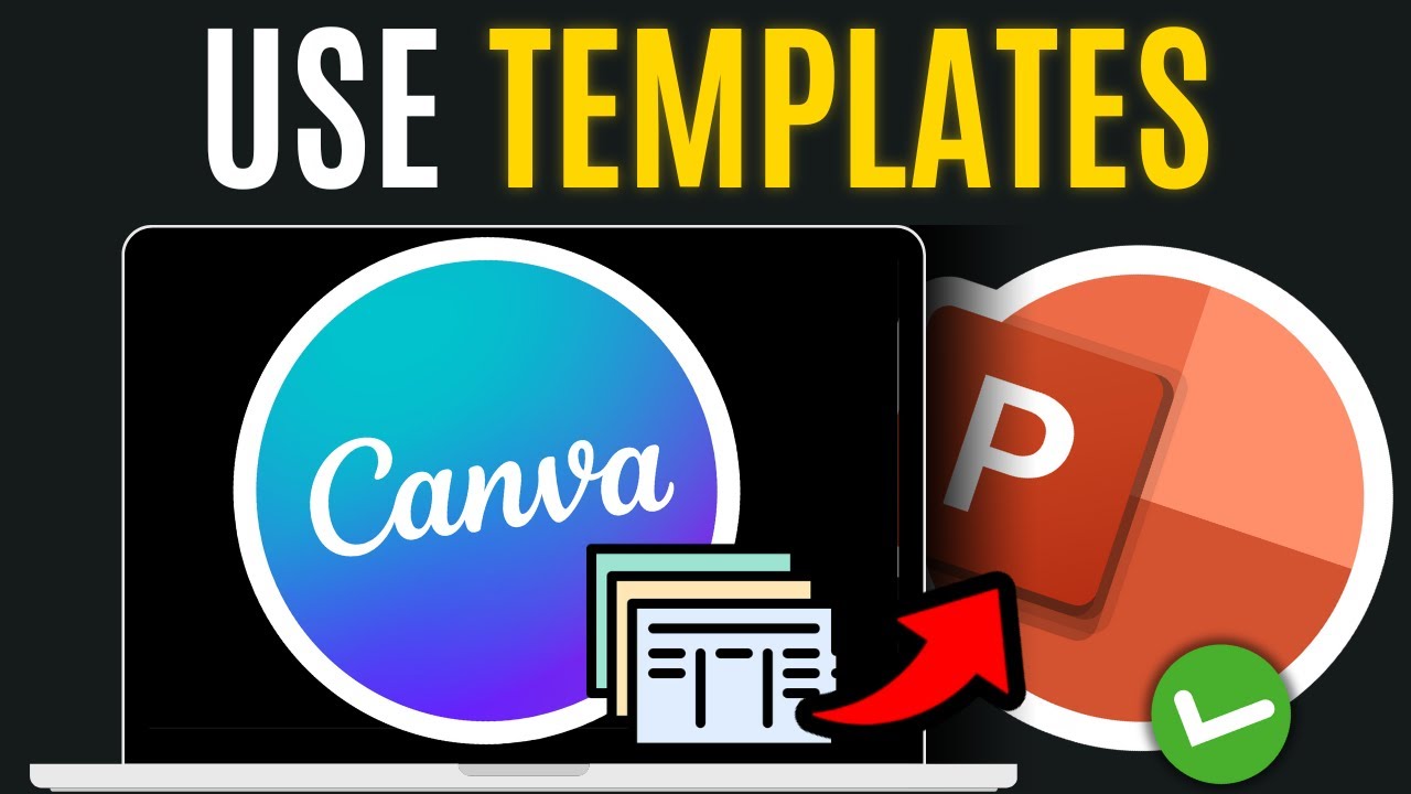 How to USE CANVA TEMPLATES in POWERPOINT - Full tutorial