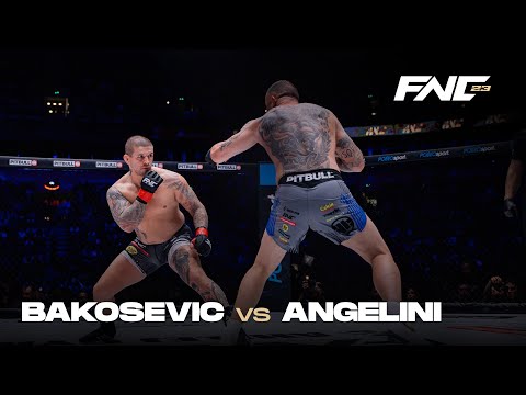 BAKOCEVIC vs ANGELINI | Ahilej FNC23 powered by Meridianbet | Belgrade | Full Fight