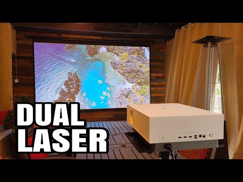 LG Cinebeam HU810P 4K Laser Projector Hands on Review