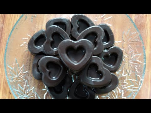How to Make Chocolate Candy at home - HOME MADE CHOCOLATE RECIPE -