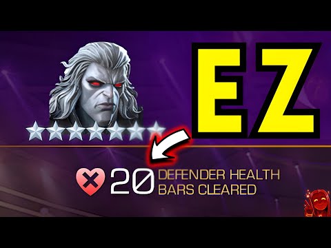 20 Health Bar Clear by the Best Cosmic Champion | MCOC Solo Coliseum Void