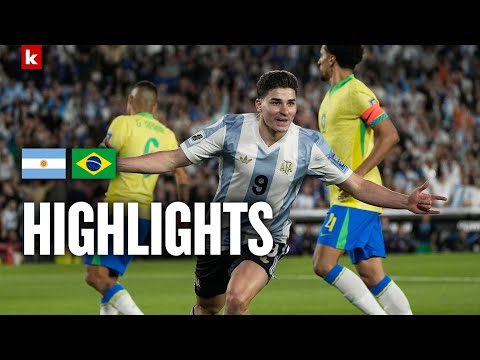 Video Thumbnail: Blitzstart und Rudelbildung: Argentinien demütigt Brasilien mit 4:1