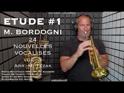 BORDOGNI Etude #1 from 24 Nouvelles Vocalises vol. 3 Arr. M. Tezak