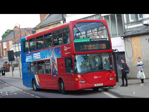 Advent Calendar 2021 Day 7: Go North East 6164 (YN54AOP) Scania N94UD/Scania Omnidekka