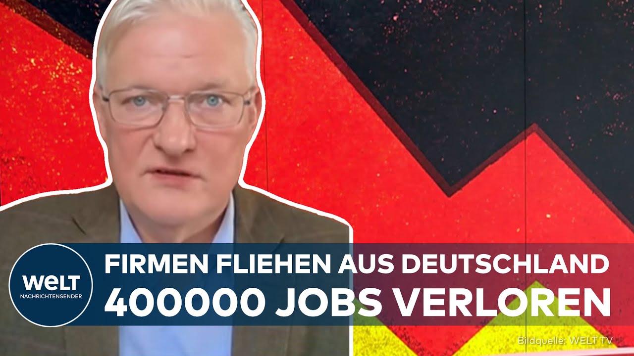 DEUTSCHLAND: Industrie in der Krise - Hunderttausende Jobs weg! Unternehmen ziehen Konsequenzen