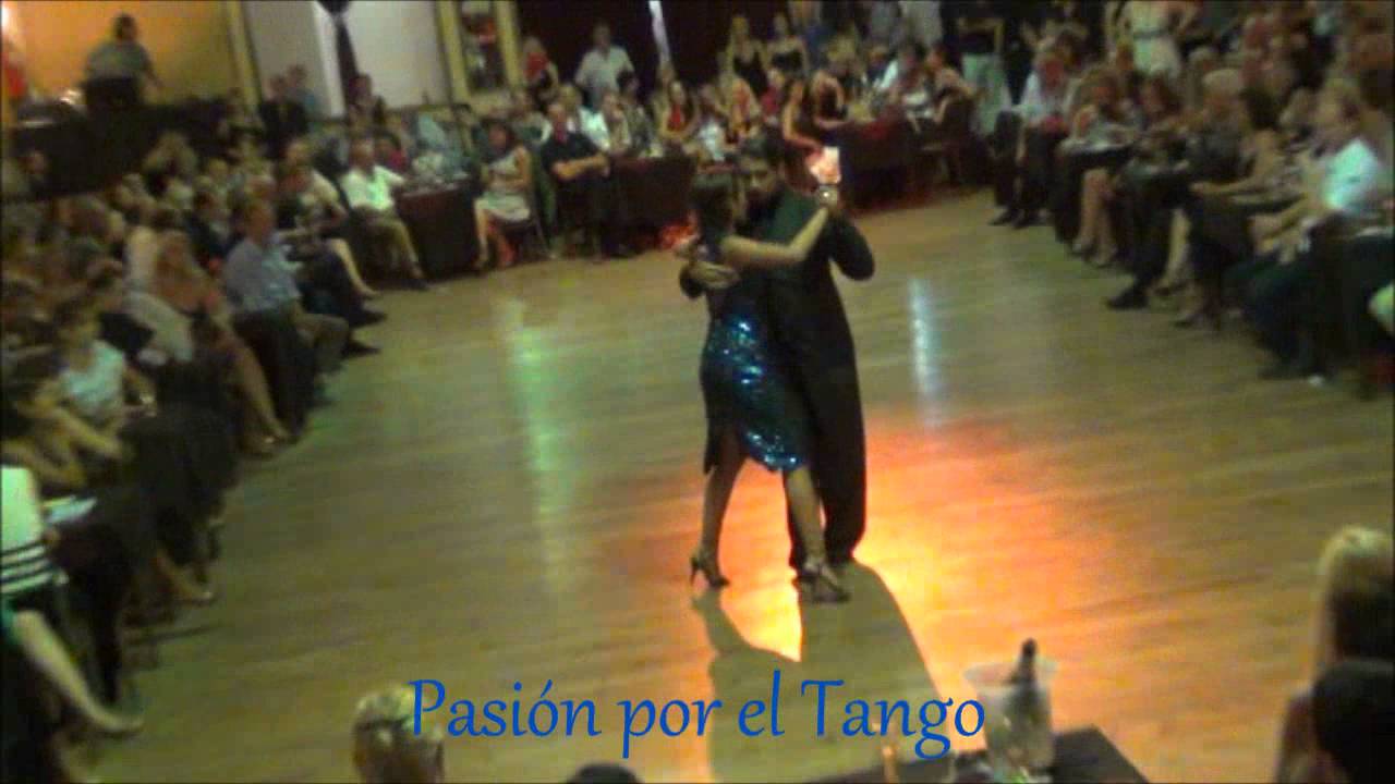 LUCIANA ARREGUI y ANDRÉS LAZA MORENO Bailando LA MILONGA QUE FALTABA en YIRA YIRA MILONGA