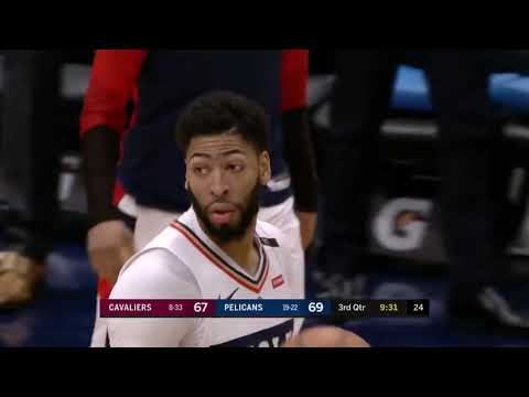 Anthony Davis COLD Highlights Pelicans vs Cavaliers 2019 01 09   38 Pts, 13 Reb, BEAST!