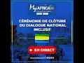 🔴En direct : cérémonie de clôture du Dialogue National inclusif - Gabon