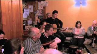 Comhaltas Session in Swanlinbar..Cavan.19/2/2011..( Micky Mac's (Singer Ryan Shannon ))