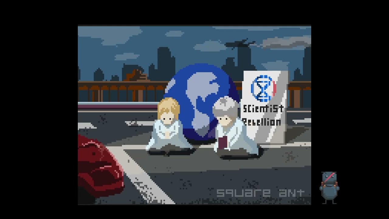 Pixel art : Save Earth!