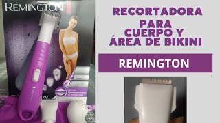 Rasuradora de vello - marca Remington para área de bikini