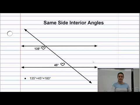 10-28 Same Side Interior and Exterior Angles