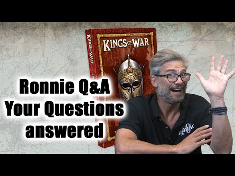 New Kings Of War Book! Your Questions Answered!