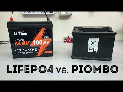 Lithium Iron Phosphate LiFePO4 Batteries Compared to Lead-Acid AGM Batteries for Photovoltaic Sys...