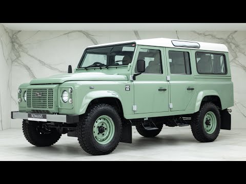 2016 Land Rover Defender 110 Heritage Station Wagon - Grasmere Green  - Walkaround & Interior & Revs