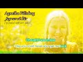 Agnetha Fältskog Jag Var Så Kär English Karaoke Version