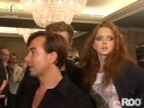 Julien Macdonald Backstage London 2007