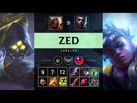 Zed Jungle vs Ekko - TW Challenger Patch 25.10
