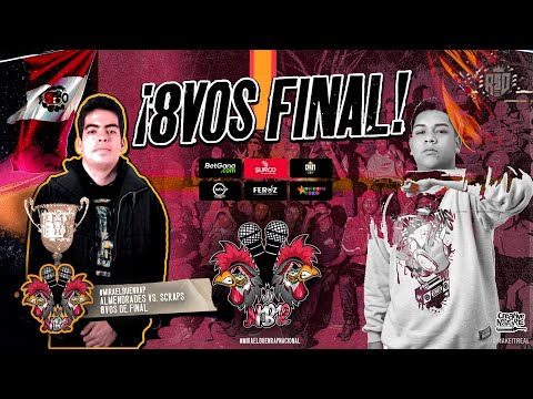 ALMENDRADES VS SCRAPS (OCTAVOS DE FINAL) || MIRA EL BUEN RAP 🇪🇸 - FINAL NACIONAL X RAPSODIA 2K23