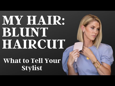 Blunt Haircut for Women | Short Bob Haircut Tutorial