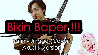Fatin - Jingga Cover ( Akustik with Lyric )
