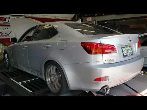 Lexus IS350 @ Dyno (Old setup) : RR-Racing ECU Tune (7200 RPM), PPE Headers, F-Sport Exhaust/Intake