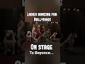 Ladies dancing for bullydogs #duet #dance #dog