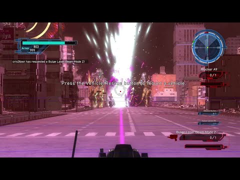 EDF 5 M110 the Bulge Capacitance run Inferno Air Raider The Nameless ( Earth Defense Force 5 )