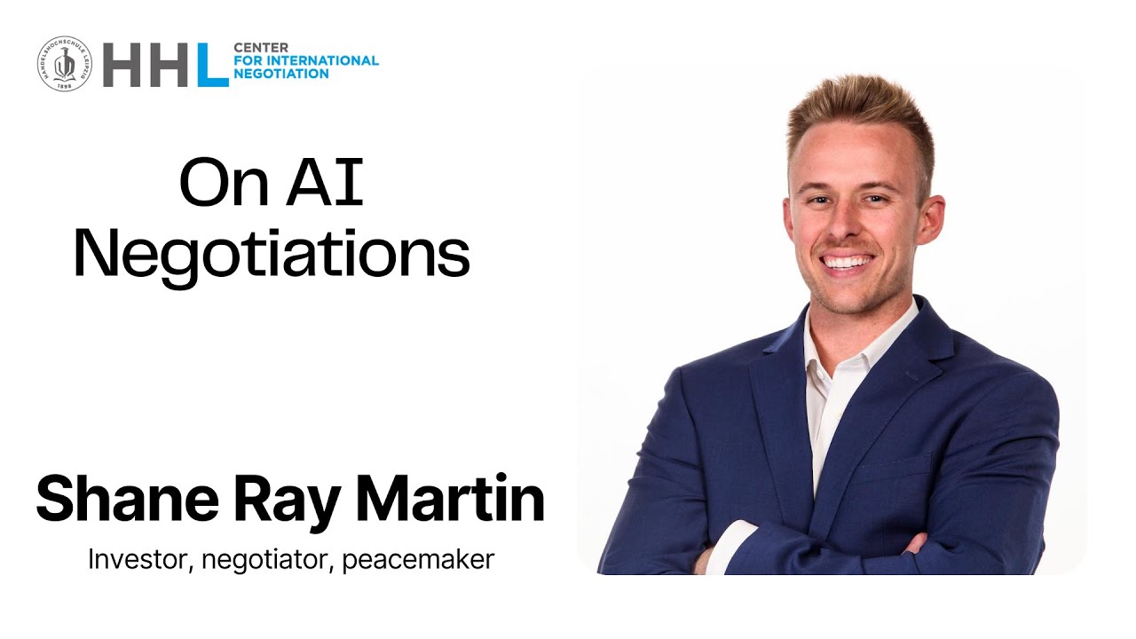 On AI negotiations with Shane Ray Martin