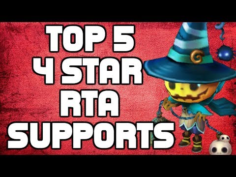 Top 5: 4 Star Supports (For 20 Star RTA) - 20 Star RTA Special League - Summoners War