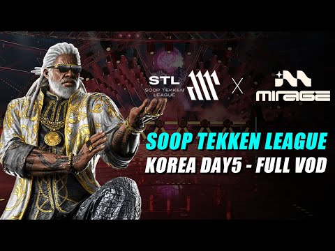 (ENG) Soop Tekken League S2 Korean Region Day 5 - Full VOD