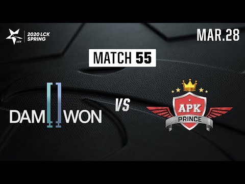 DWG vs APK | Match55 H/L 03.28 | 2020 LCK Spring