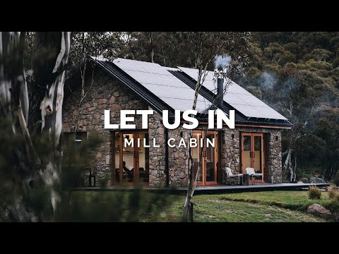 A Designer Cabin in the Snowy Mountains! Minimalist Design w Luxury Interiors (House Tour)